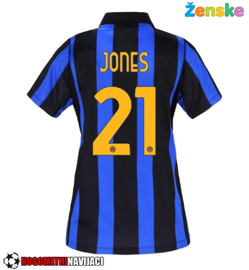 Ženske Nogometnih dresov Inter Milan Curtis Jones #21 Domači 2026-27 Kratki rokavi Ženske Nogometnih dresov Inter Milan Curtis Jones #21 Domači 2026-27 Kratki rokavi